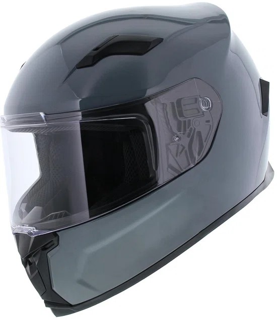 Casque KABUTO Honda Jet Double Visière Gris Cool Gris Metal